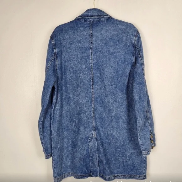 We The Free Beckett Denim Blue Jacket XS - Picture 6 of 8